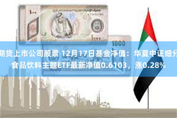 期货上市公司股票 12月17日基金净值：华夏中证细分食品饮料主题ETF最新净值0.6103，涨0.28%