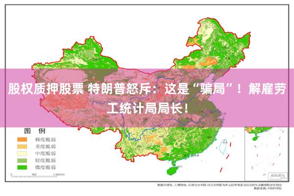 股权质押股票 特朗普怒斥：这是“骗局”！解雇劳工统计局局长！